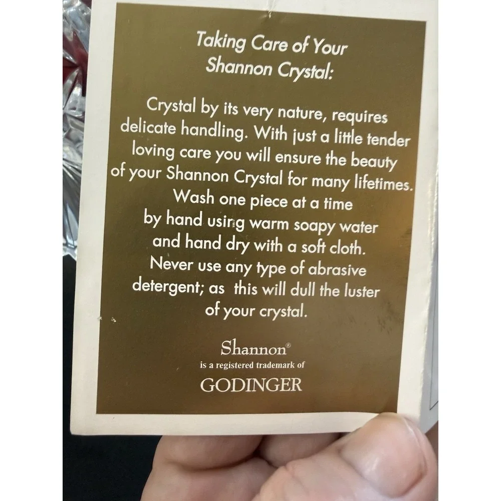 Godinger vtg shannon